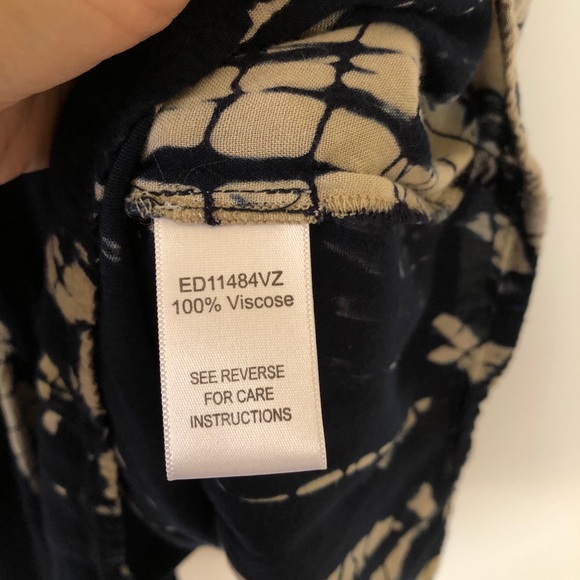 Braeve Tye Dye drop waist Cami Tunic Blue S - Picture 8 of 9